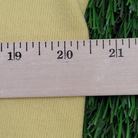 Vintage 90s Penguin Jacket Womens Medium 20x22 Yellow - Picture 5 of 12